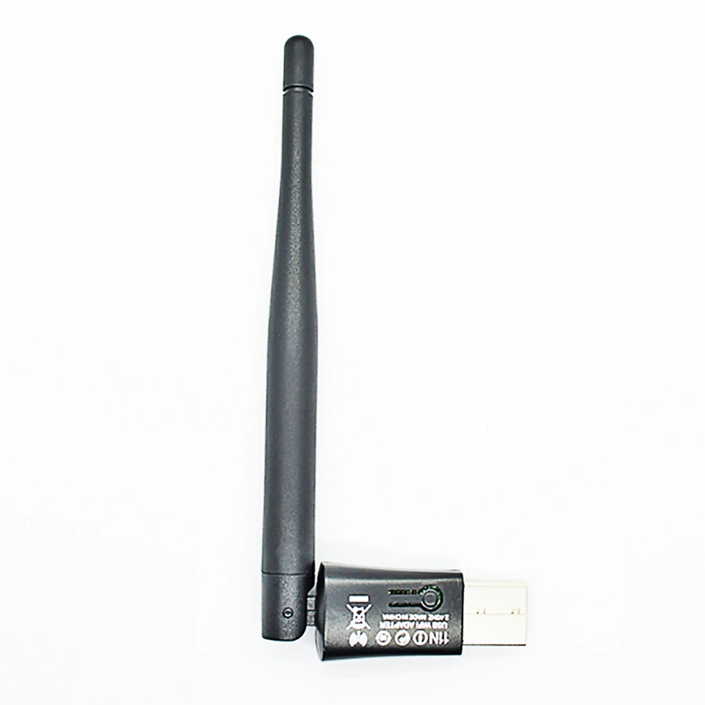 150Mbps USB 2 0 WiFi Wireless Network Card 2 4GHz Adapter Mini Wi Fi Dongle Laptop PC Antenna