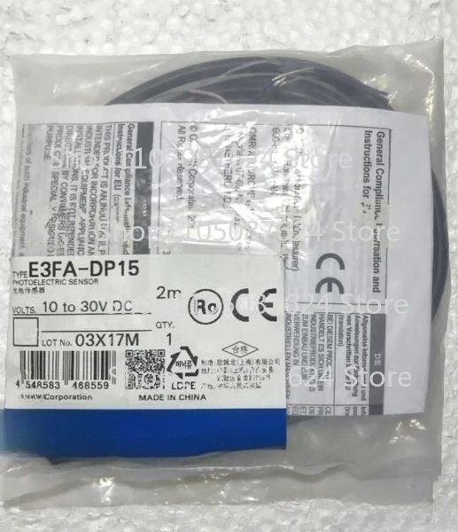 

E3FA-DP15 ДЛЯ фотоэлектрического сенсорного переключателя OMRON E3FADP15