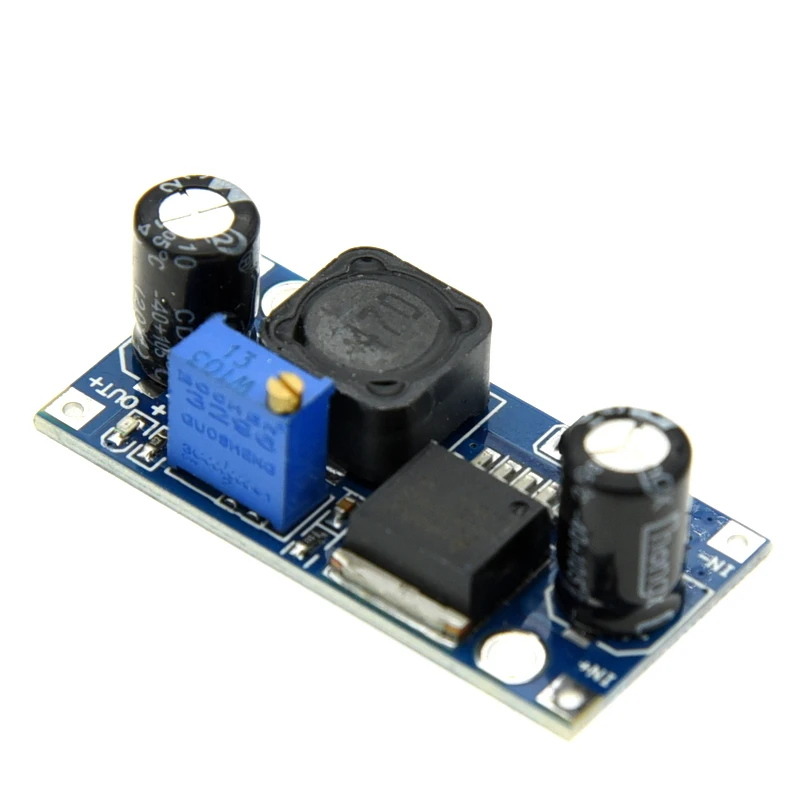 DC-DC 3A einstellbare schritt-down modul LM2596 spannung regler 24V zu 12V 5V 3V – Detail 1