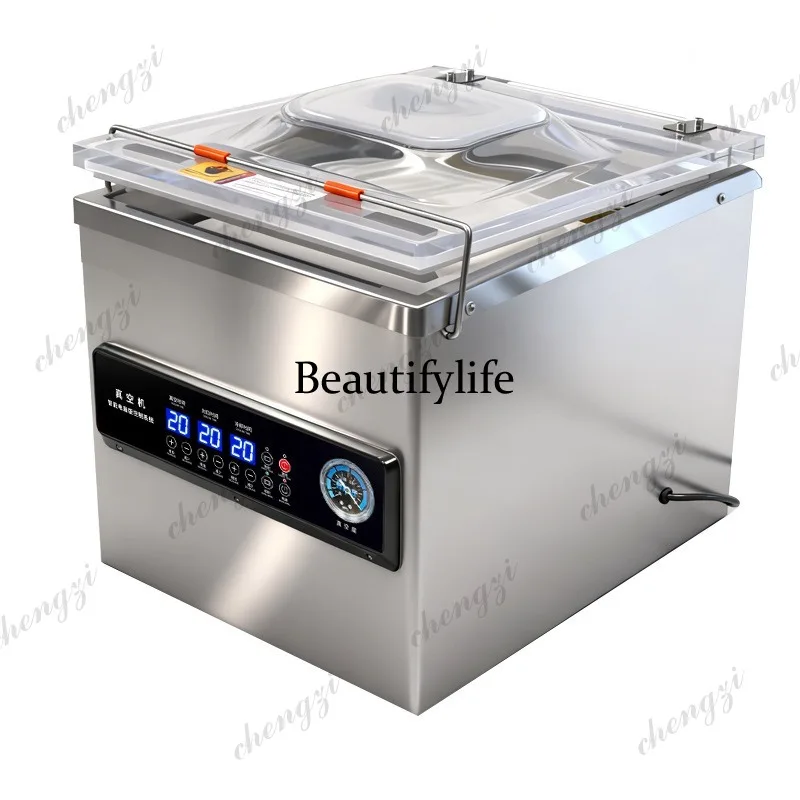 Vacuum sealing machine Small household automatic sealing machine Food vacuum preservation plastic sealing machine