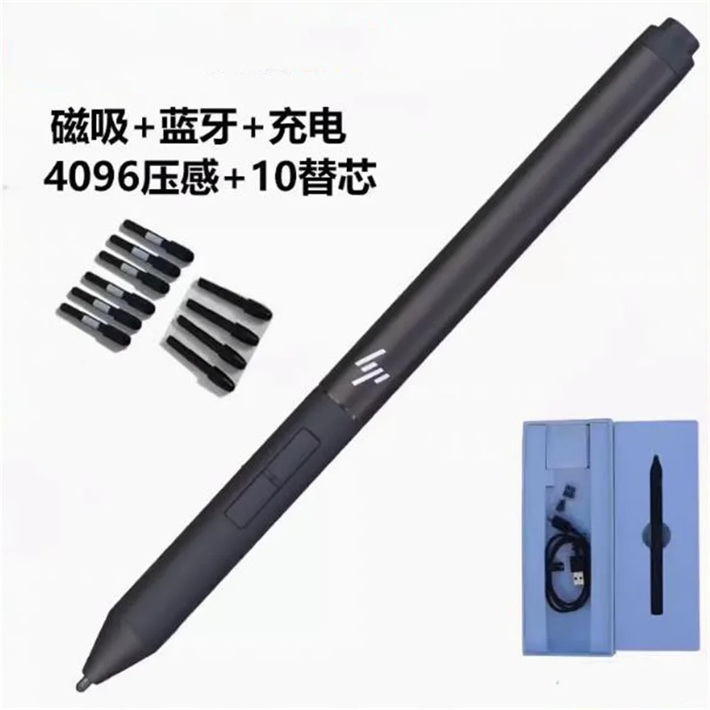 

Для HP Elite Dragonfly G1 G2 Battle X 13 G2 Ручка для рукописного ввода Touchpen Bluetooth C-port Зарядка 4096 Датчик давления