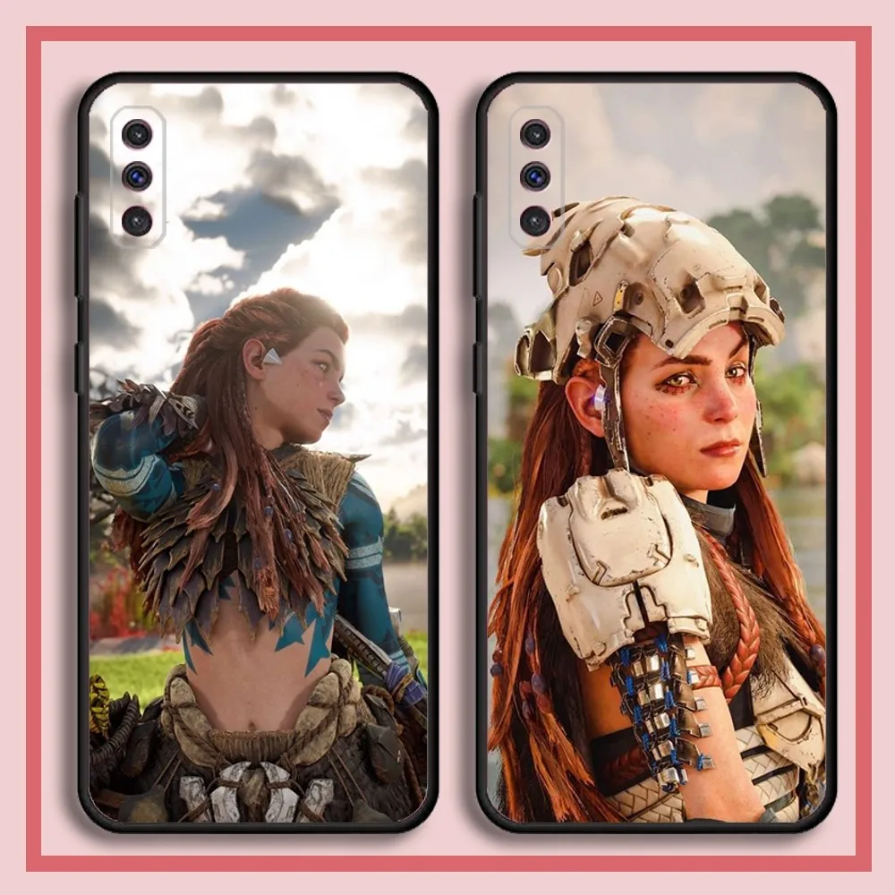 Horizon Zero Dawn Aloy Phone Case For Samsung S23,23,22,30,21,10,9,Note20 Ultra,Lite,Ultra,5G,Plus,FE,Black Soft Case