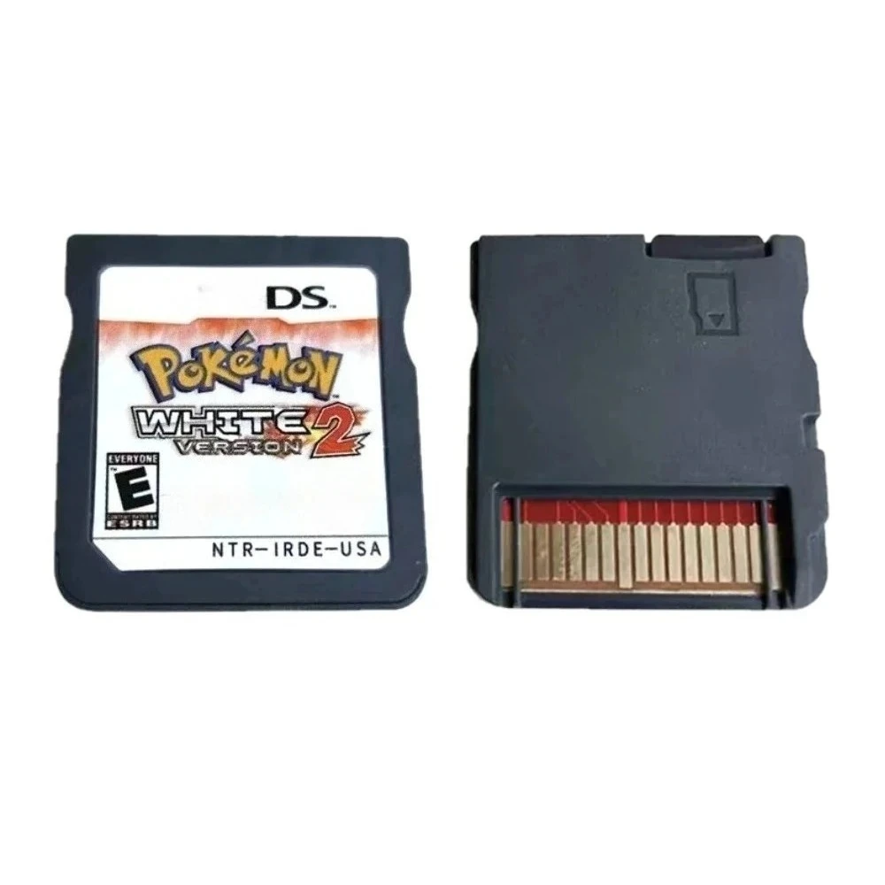ESP USA NOE Pokémon Schwarz und Weiß 1 2 Schwarz und Weiß SoulSilver HeartGold DS NDS 3DS Videospiel-Kassette