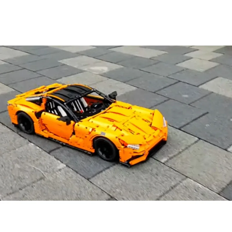 MOC-43401 クラシックニュー 1:8 スポーツアイコニック スーパーカー レーシング ビルディングブロックモデル、3206パーツ、男の子の子供の誕生日おもちゃギフト