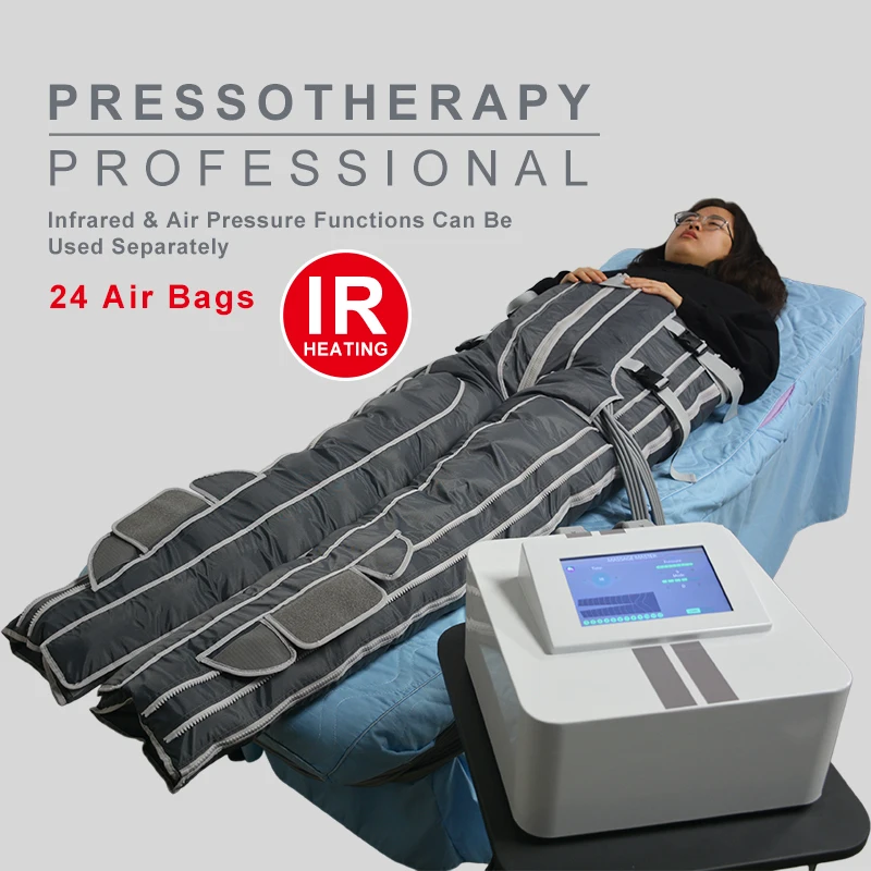 

НОВЫЕ 24-воздушные подушки, профессиональная машина для лимфатической детоксикации, термопрессотерапия, лимфодренажный костюм, детокс для похудения