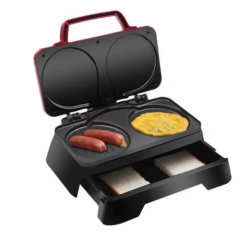 Mini Breakfast Maker Home Multipurpose Burger Maker Small Light Food Baking Bread Omelette Sandwich Maker Scones Oven