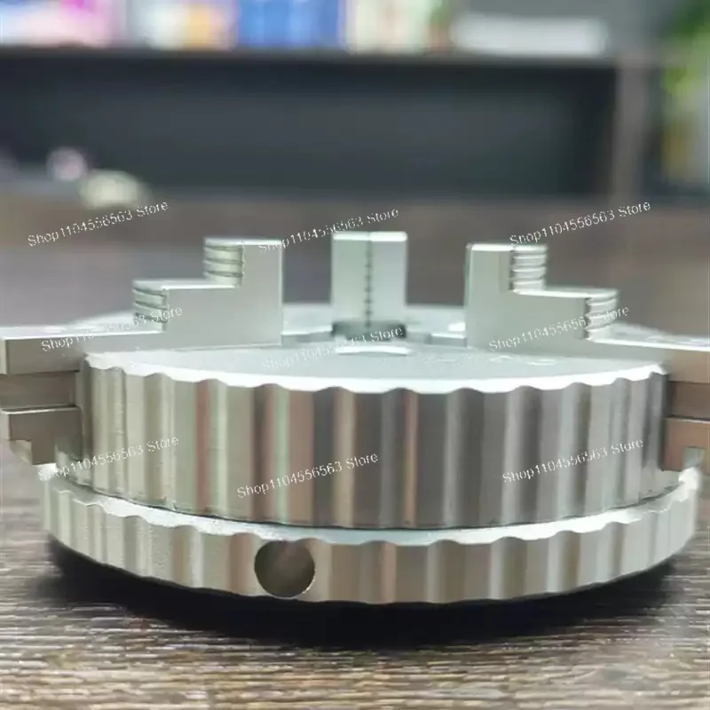 

Мини-прецизионный 3-кулачковый патрон с тисками — высокоточный алюминиевый настольный зажим для ремонта часов/моделирования