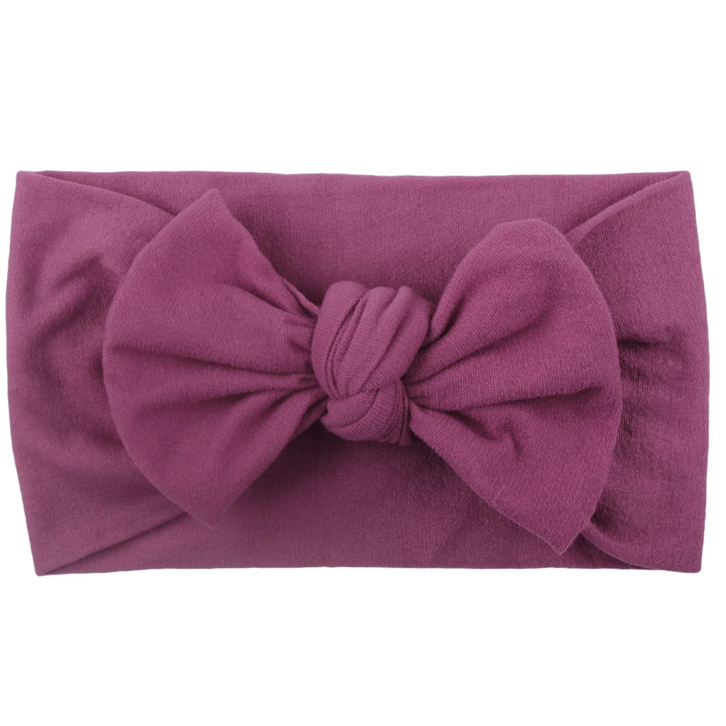 Baby Girl Headband Infant Hair Accessories Bows Newborn Headwear Rabbit Ear Elastic Gift Toddler Bandage Ribbon Soft Bowknot image 2