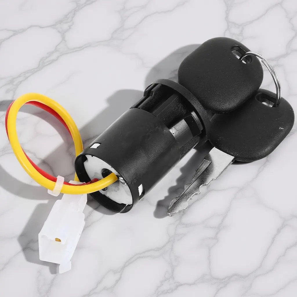 

Electric Scooter Key Switch Lock Waterproof Toggle Switch for Kids Ride on Car Ignition Start Power Supply Child Safety Lock