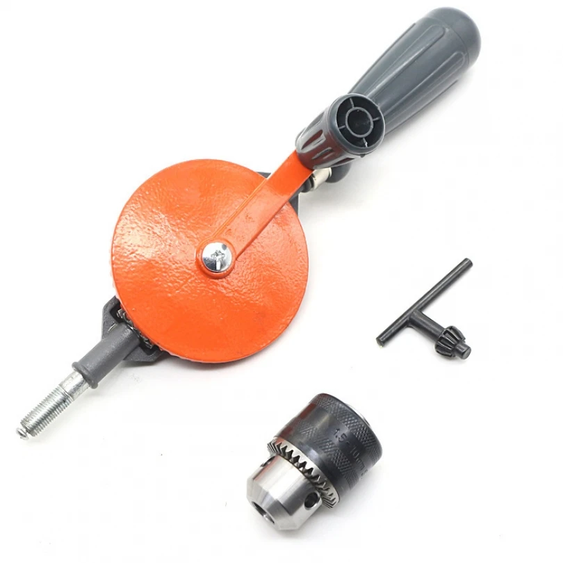 

Hand Drill 3/8 Inch Double Pinions Crank Drill Capacity Manual Drilling Tool For Wood Plastic Acrylic Circuit Board Punching