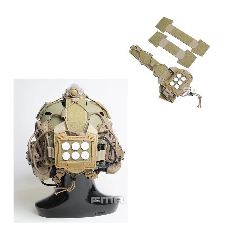 

Универсальный тактический шлем FMA: многофункциональный чехол для батарей и сбалансированный подсумок-органайзер