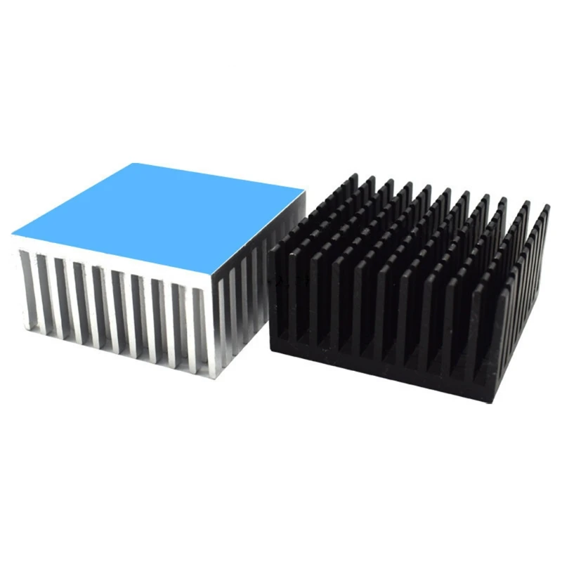 dissipador calor 4 unidades 40x40x20mm Refrigerador dissipador calor alumínio para resfriamento Raspberry