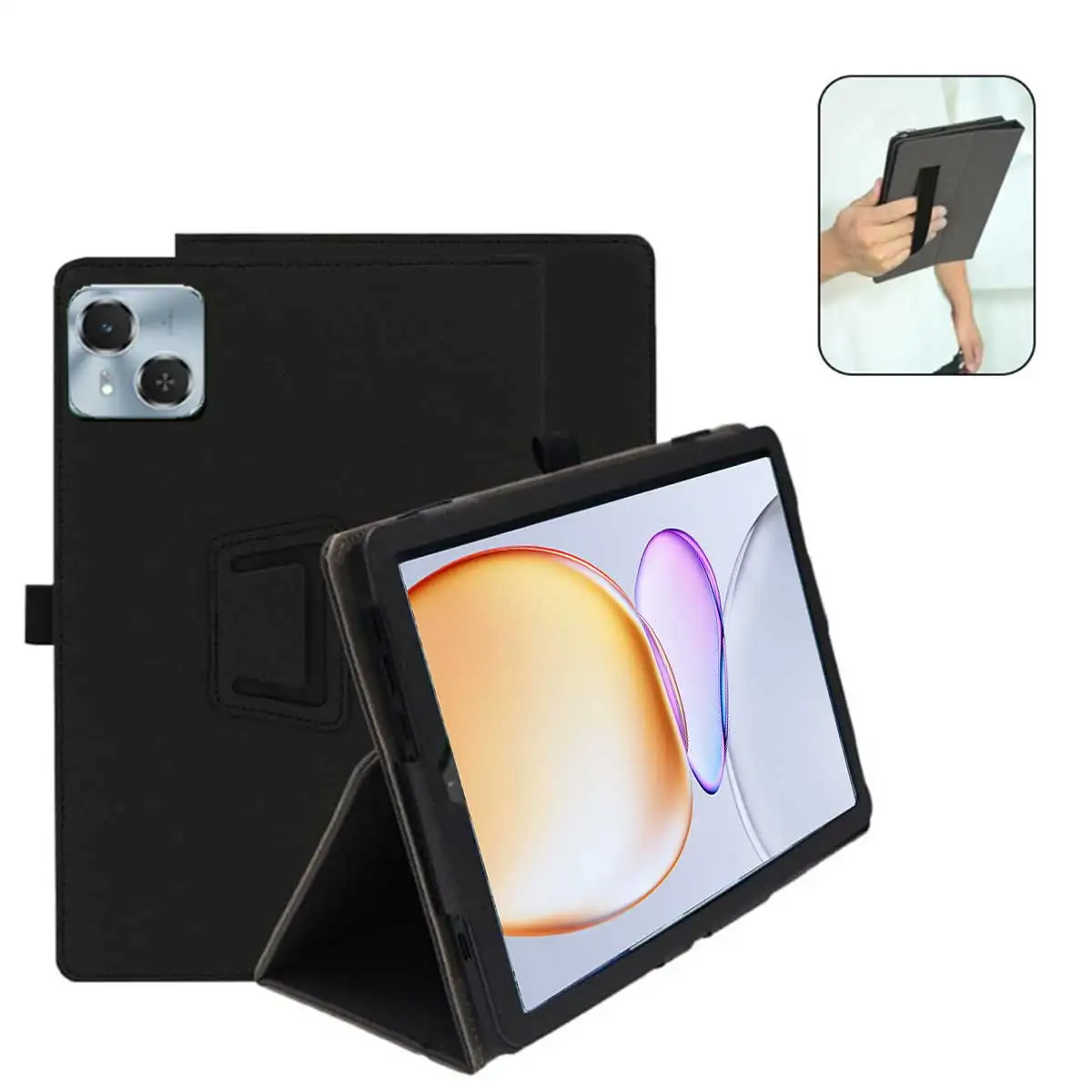 Case for Techo MEGAPAD SE 11 inch, Tablet Case, Folding Stand Protective Cover with Pencil Holder and Wrist Strap