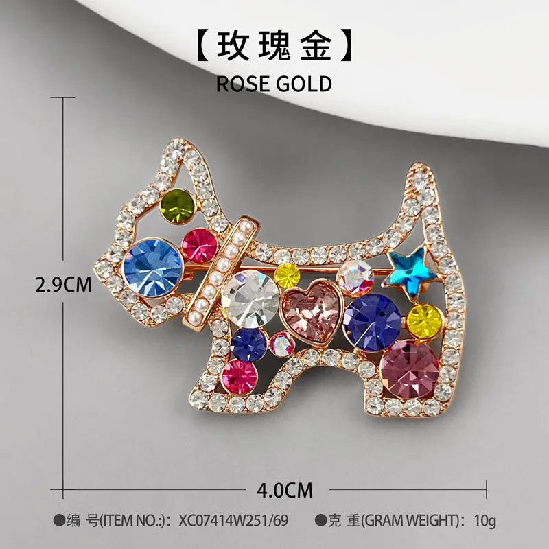 دبابيس نسائية لطيفة على شكل كلب مضحك من بيري، دبابيس على شكل حيوانات للجنسين، إكسسوارات غير رسمية للحفلات والمكتب، هدايا