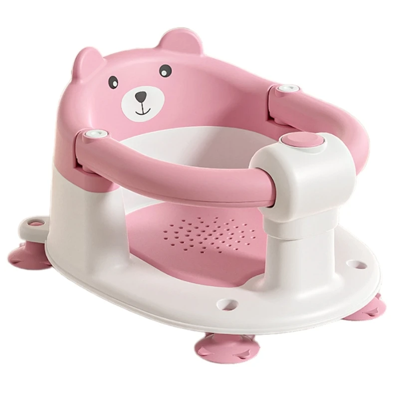 Chaise bain pour bébé, tabouret entouré à 360 degrés pour nourrissons, fond antidérapant