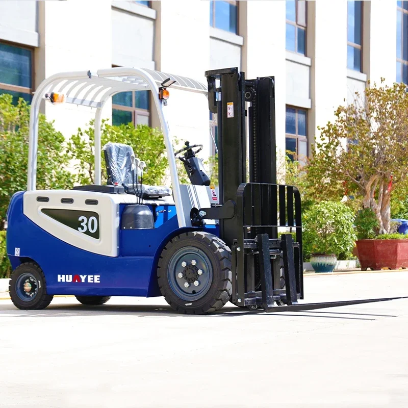 

3.5ton Electric 4 Wheel Forklift Truck HUAYEE Brand Controller Economy Portable Forklift High Quality New Electric Forklift
