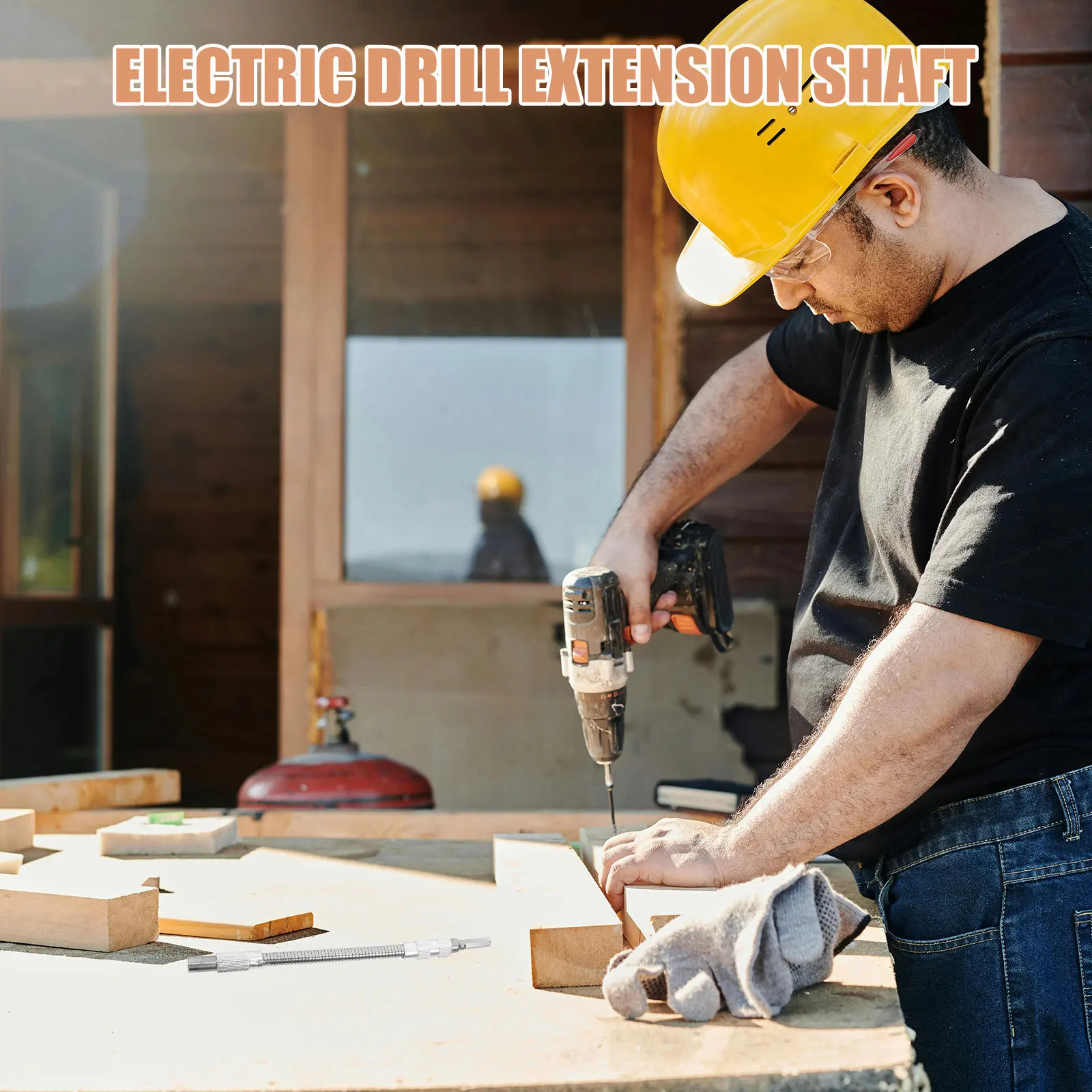 

Гибкий удлинитель головки, вал электрического сверла, гибкий соединитель вала, удлинитель сверла по металлу для плотных помещений