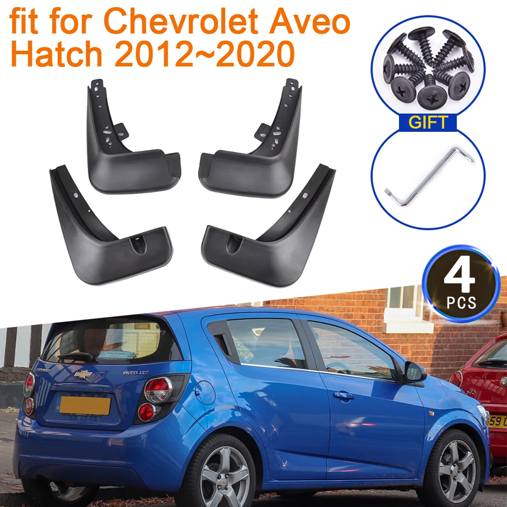 

Mudguards For Chevrolet Aveo Hatch T300 Sonic 2012~2020 Accessories Holden Barina 2018 2014 Mudflap Splash Guards Wheels Fender