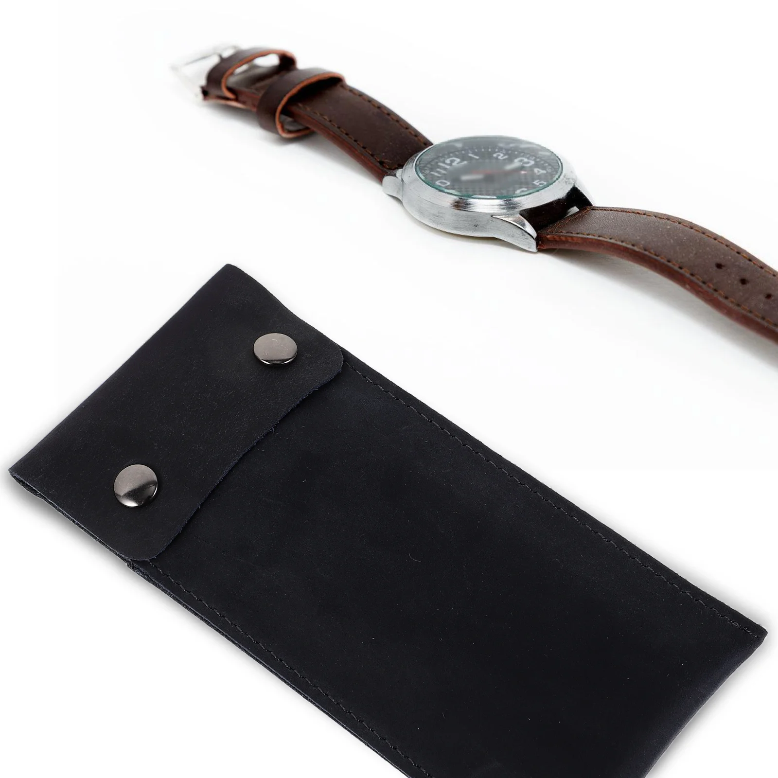 

Watch Storage Bag Holder Travel Sleeve Case Portable Single Pouch Box for Women