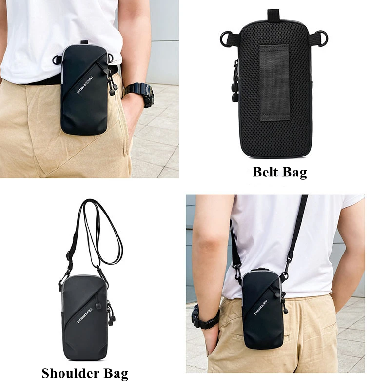 Outdoor Sports Fitness Running Waterproof Reflective Armband Bag Phone Sport Arm Wrist Pouch Bag Cover Waist Bag Shoulder Bag