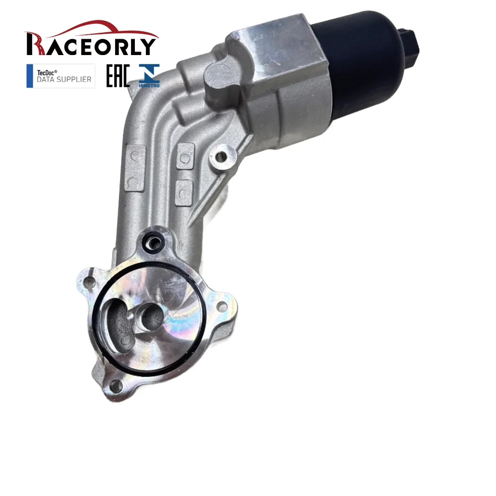 9636015110 9638493280 Aluminum Oil Filter Housing For Peugeot 307 Citroen C2 C3 1.4 1360cc KFW TU3JP