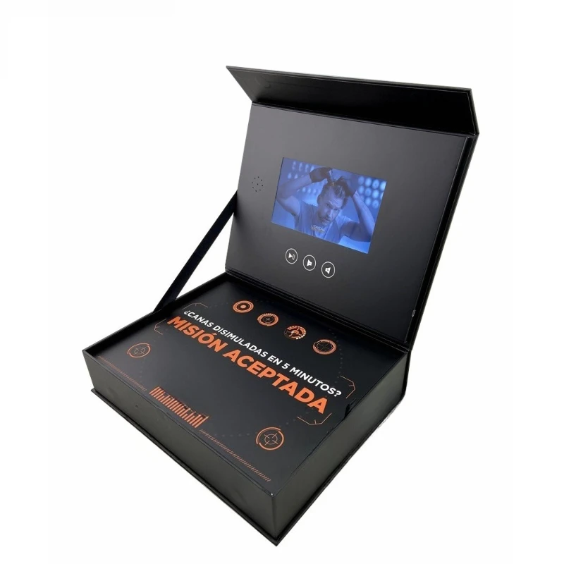 

IPS high-definition video gift box LED screen high-end product digital promotion gift video box