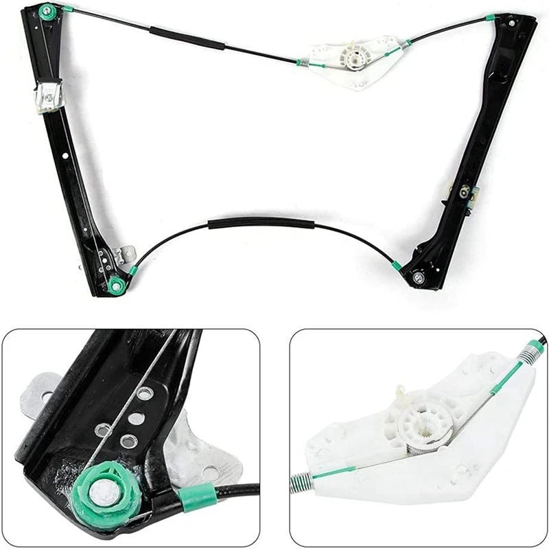 For -VW GOLF MK5 V JETTA MK3 2003-2009 4/5 Doors Front Right Driver Window Regulator 1K4837462