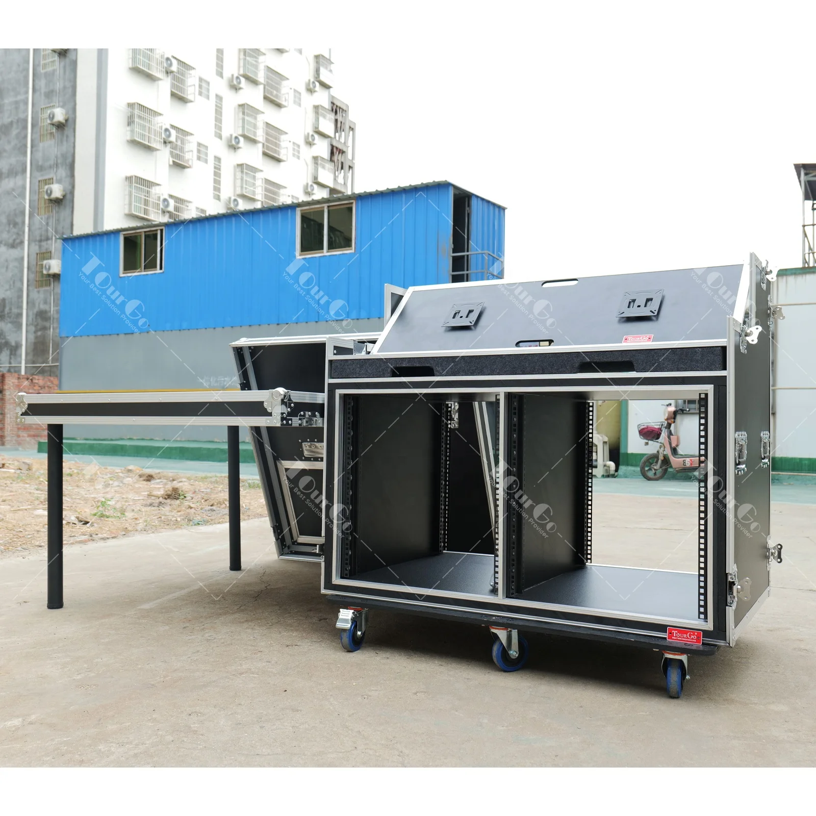 Mobile Video Production Cases Cart Flightcase