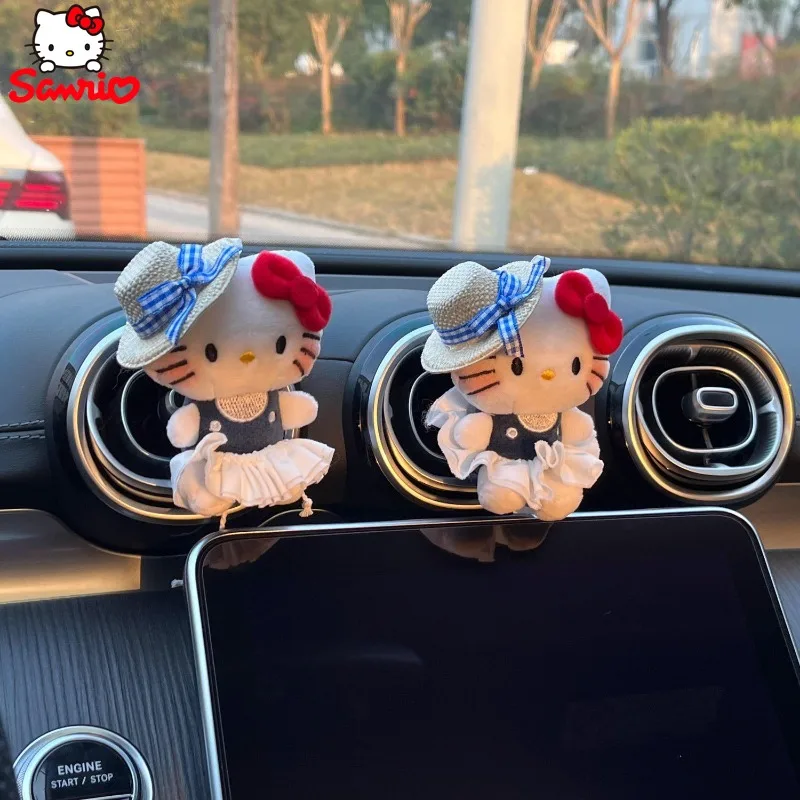

·Sanrio cute Hello Kitty car aromatherapy air outlet decoration car air conditioning ornaments cute girl