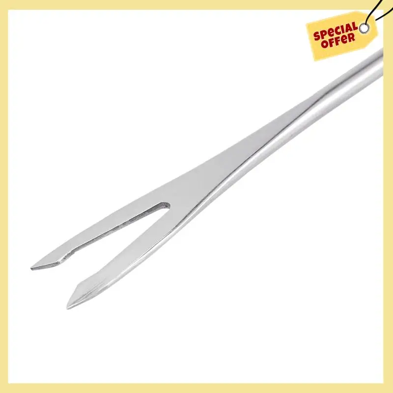 -BABQ 72X Stainless Steel Color Coding Chocolate Fountain Cheese Fondue Forks With Oak Wood Handle Heat Resistant, 9.5Inch