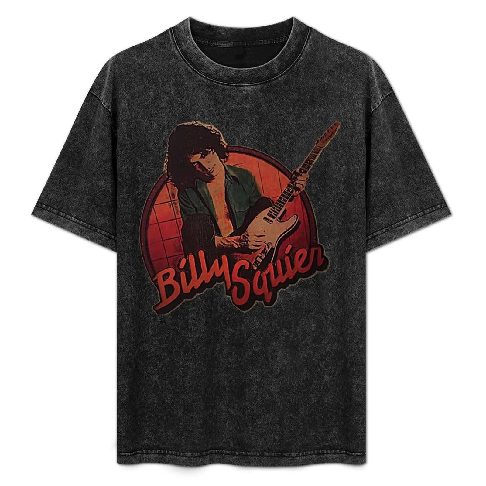 Camiseta Billy Squier, camiseta con estampado para uso diario