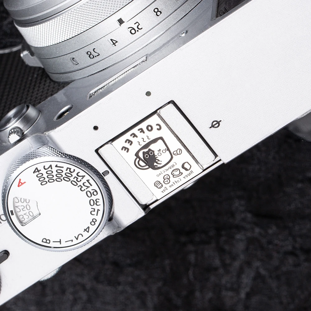 

Для Fuji XPro3 XE5 X100VI XM5 XT30 Lumix S9 Nikon ZR ZF Sony A1 Leica Кнопка затвора камеры Hot Shoe Cove Мягкая кнопка спуску