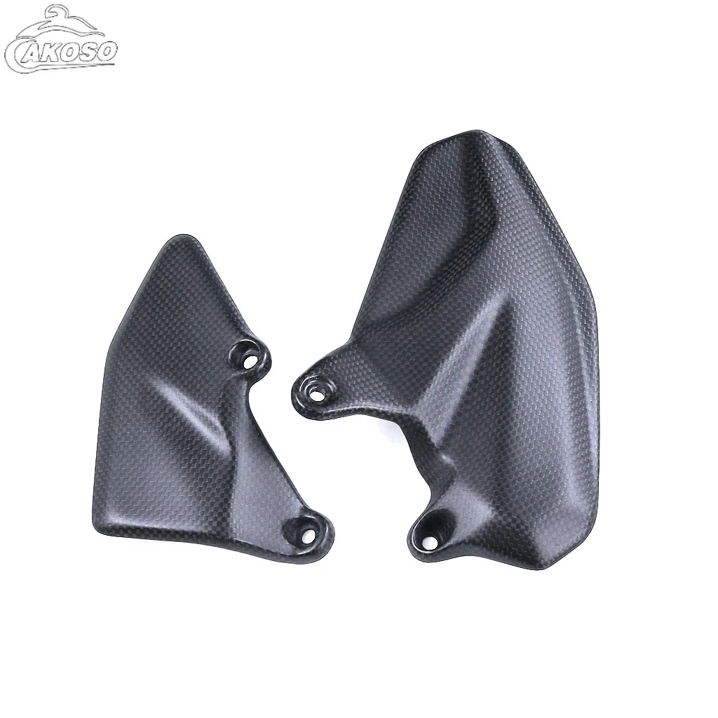 Suitable for Ducati Multistrada V4 V4S 2021+ 3K Motorcycle Modification with Carbon Fiber Heel Plate