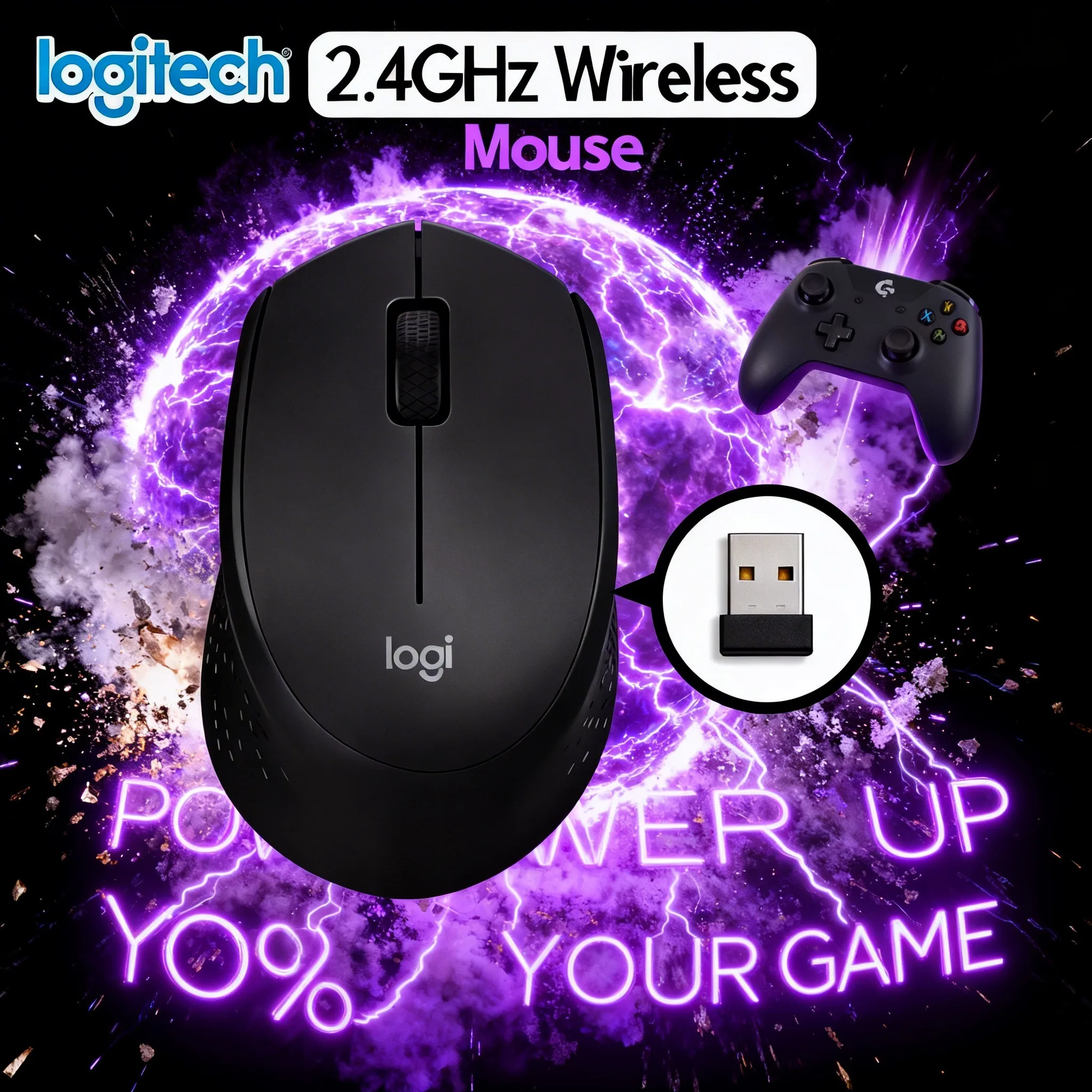 High Precision Logitech M330/M750/M650 Silent Ergonomic Mouse Set Wireless Dual Mode Mice For Laptop Desktop Office