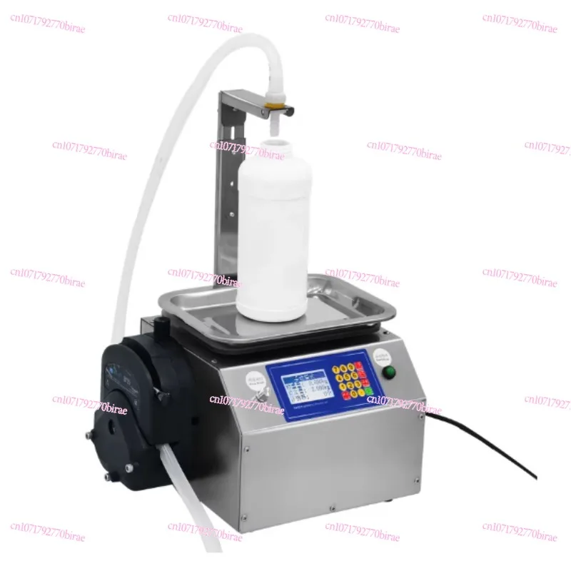 L13 Automatic Weighing Quantitative Glue Liquid Sub-filling Canning Peristaltic Pump Filling Machine