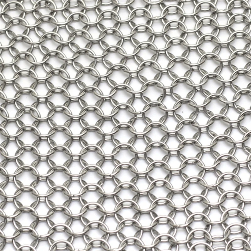 Stainless Steel Scrubber Set for Cast Iron Pan Iron Pans Cleaning Tools Set