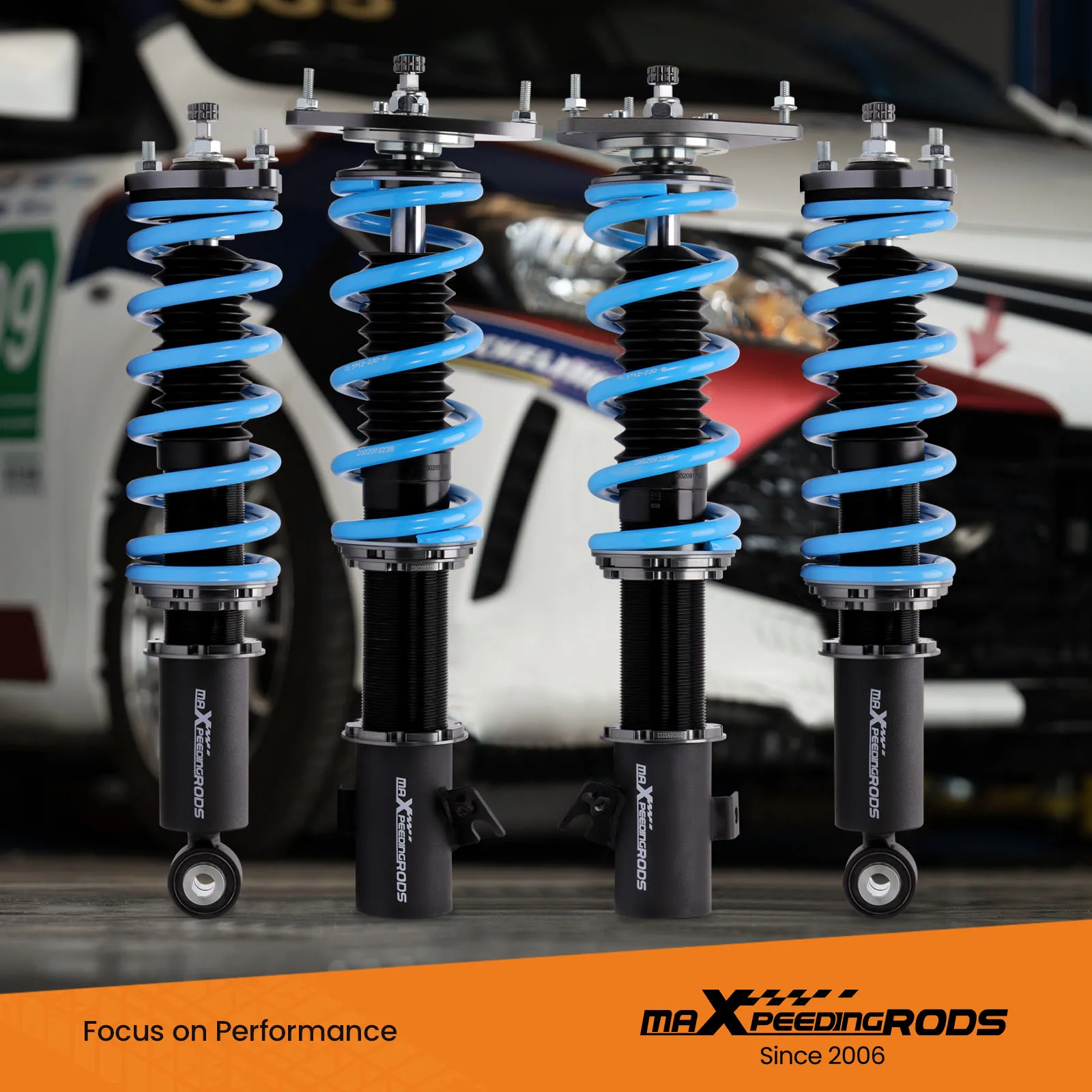 

MaXpeedingrods 24 Way Adj. Coilovers Lowering Kit For SUBARU OUTBACK BL/BP 03-09