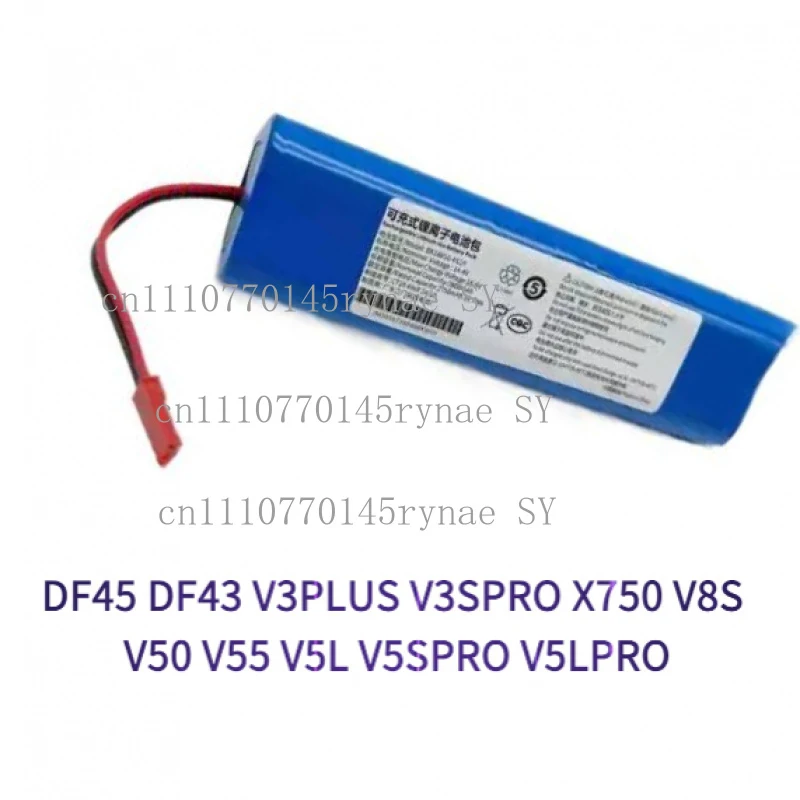 Li-ion Battery For ECOVACS DF45 DF43 For ILIFE V3PLUS V3SPRO X750 V8S V50 V55 V5L V5SPRO V5LPRO