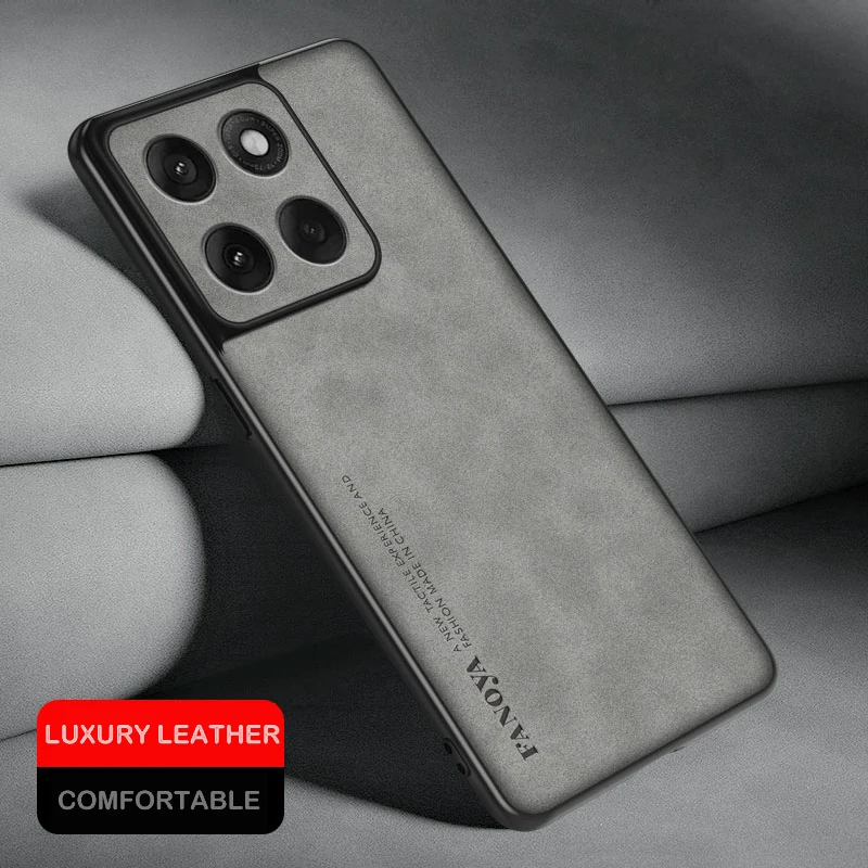 Чехол для Motorola Edge 60 Fusion, мягкая рамка из ТПУ, задняя крышка из овчины, противоударный чехол