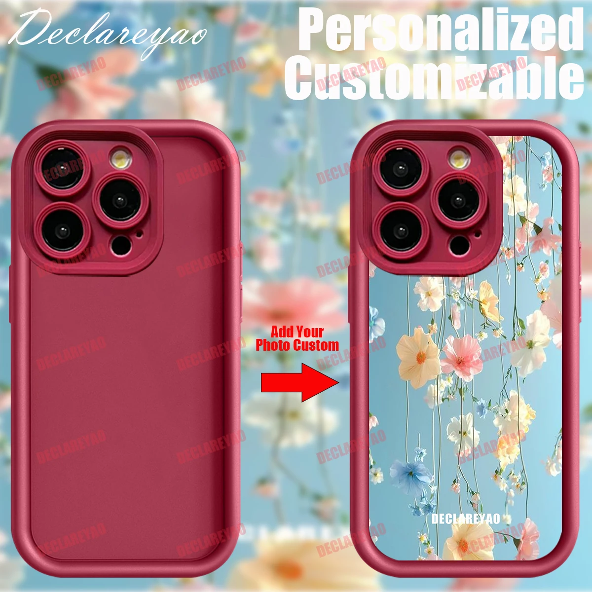 Personalized DIY Customizable Image Cover For Samsung Galaxy S22 S21 S20 S23 Plus Case Photo