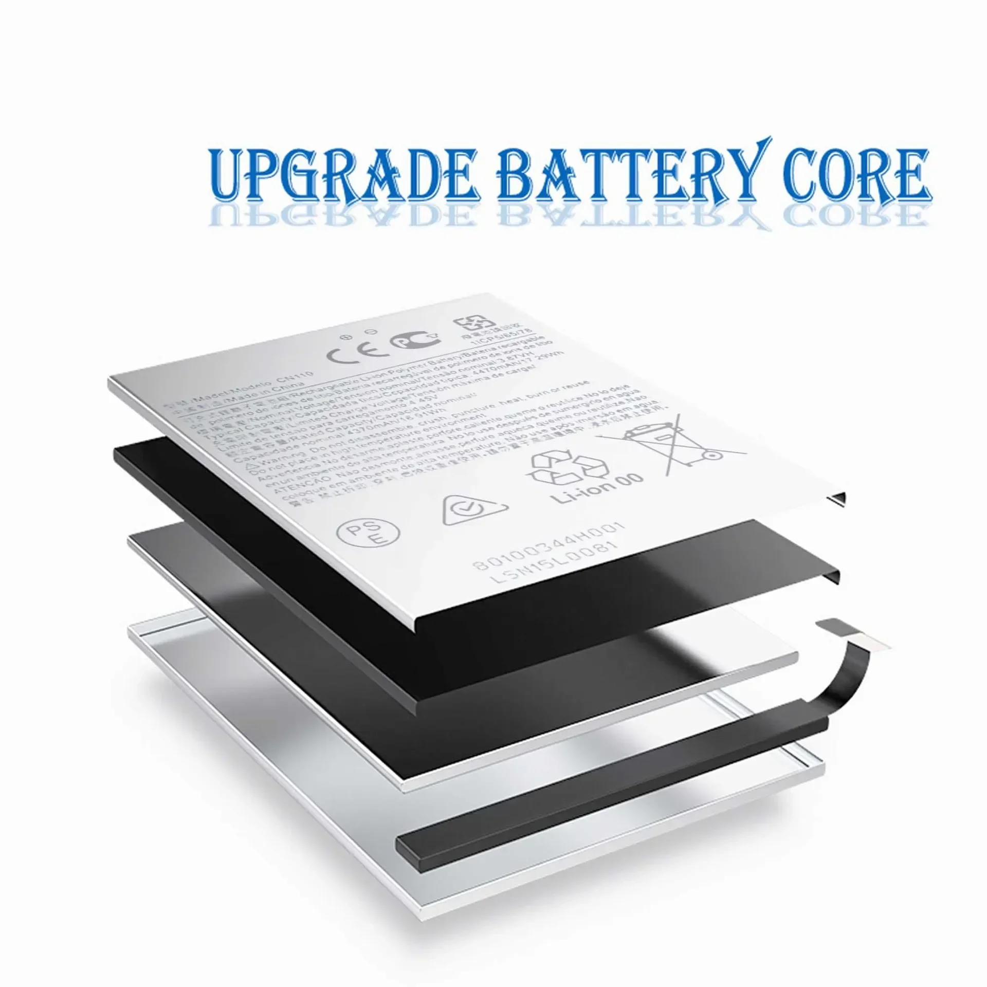 High Quality Replacement Battery For Nokia X20 X10 New CN110 4470mAh Mobile Phone Board Built-in New Battery