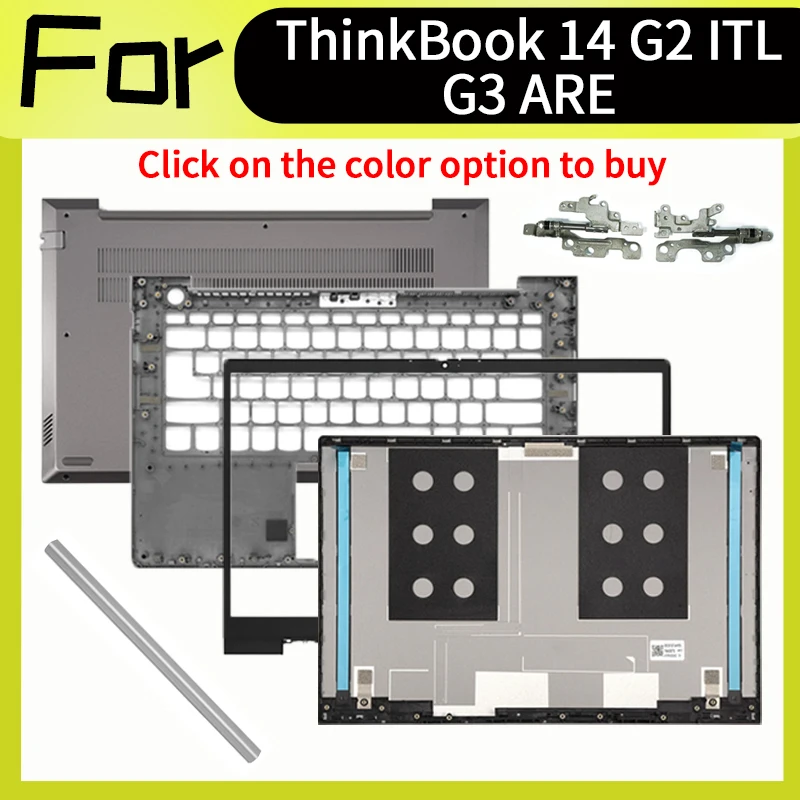 

Silver Gray Laptop Accessorie For ThinkBook 14 G2 ARE/ITL 14 G3 ACL/ITL Replacement Housing Case