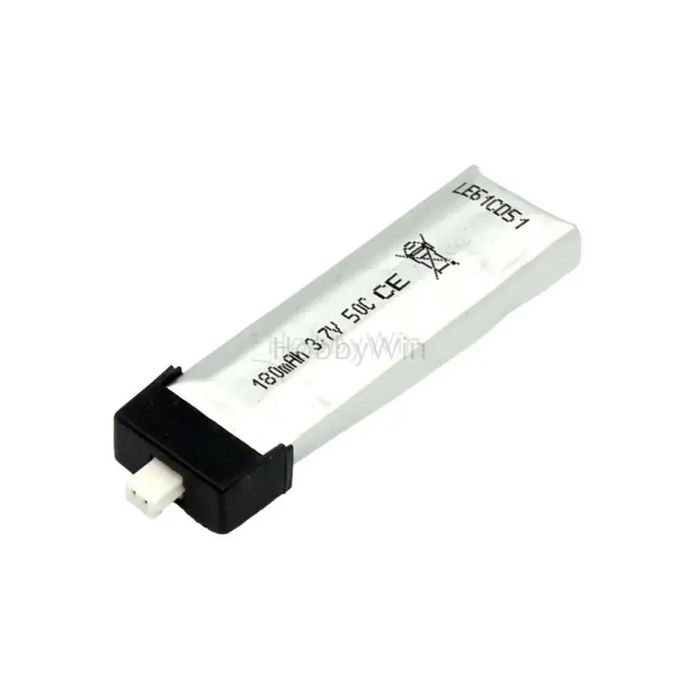 3.7V 1S 180mAh 50C LiPO Battery PH1.25 Mini Plug fit for E-Flite Blade Nano CPX RC Helicopter