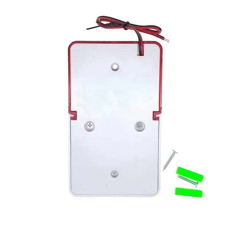 HH-103 Indicator Light Strobe Siren mini Sound Alarm Lamp Flashing Red  Blue Wired 12V 24V 220V 110DB