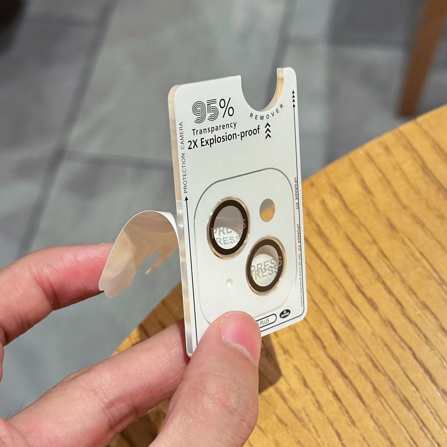 2-3Pcs 8K HD 금속 링 카메라 렌즈 보호기 유리 아이폰 17 16 15 14 프로 맥스 렌즈 보호 필름