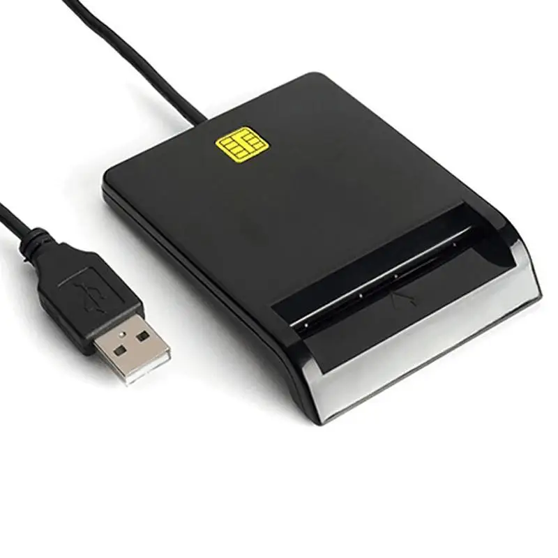 Smart Card Reader Memory For ID Bank EMV Electronic DNIE DNI Citizen SIM/CAC Card Cloner Connector PC Computer USB 2.0