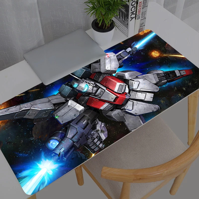 

Large E-sports Mouse Pad Mobile Suit Gundam Smooth Flexible Rubber Gamer PC Computer Keyboard For CSGO Kawaii Mosuepad
