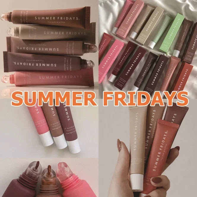 الصيف الجمعة حالمة زيت الشفاه البيج ترطيب الشفاه الصقيل ترطيب ومغذي حلم ملمع الشفاه زبدة بلسم بدلة الجمال الرعاية