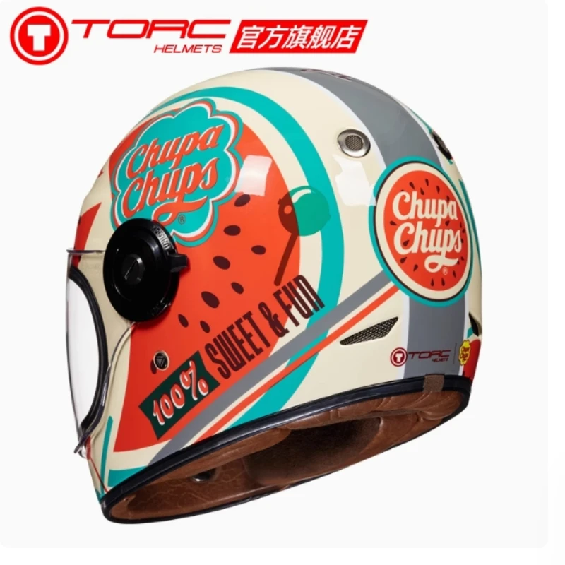 

TORC T1 Motorycle Helmet Moto Retro Helmet Men Motorbike Riding Motocross Vintage Full Face Helmets Capacete De Moto