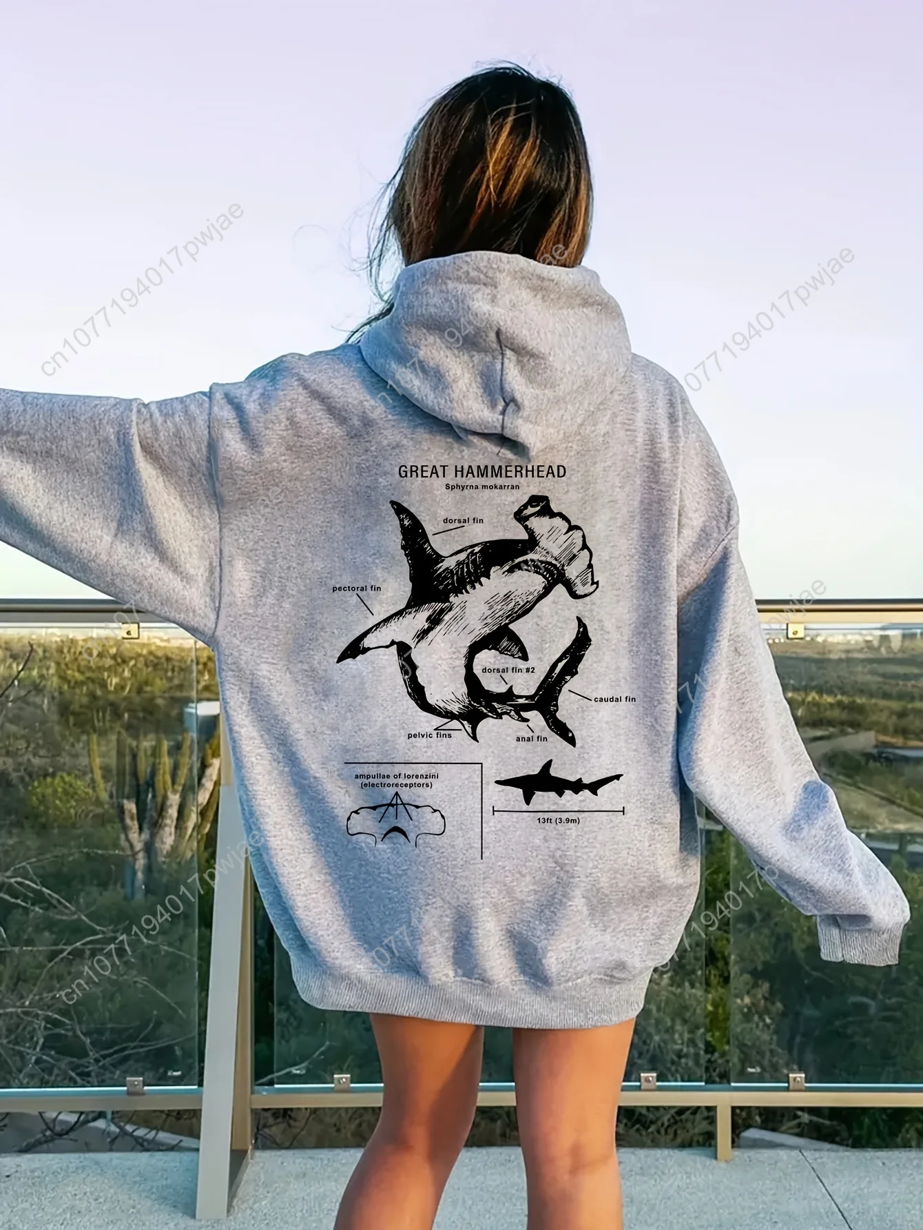 Moletom casual feminino